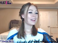 gerade webcam nocken cheerleader masturbation 