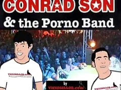 Conrad Son & the Pornoband erotic show with pornstars by Viciosillos