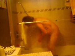 spying on my mature stepmom in the shower (asian)