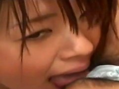 Asian lesbian pussy lick