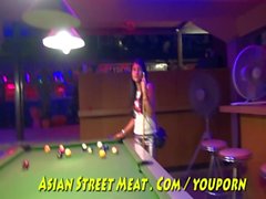 asiatisk - kvinna som cumshot ass 