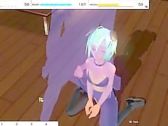 anime 3d empregada loli desenho animado 