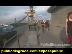 Public Euro Anal Slaves Outdoor BDSM Torments and Humiliation