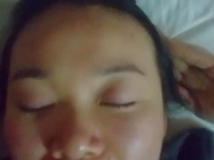 amador asiático cumshots faciais chinês 