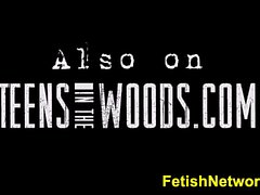 TeensInTheWoods Goldie Rush extreme bdsm