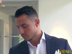 MENATPLAY Latino In Suit Klein Kerr Fucked By Johan Kane