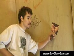 Gay white boys jerking off black dudes - gay handjob and gloryhole 24