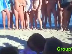 Swingers Fucking At The Beach