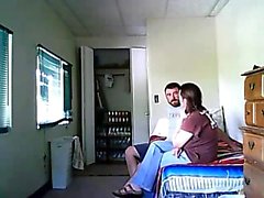 Hidden cam caught wife toying herself