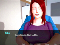 Redhead big tits, visual novel, small tits