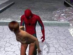 spiderman boceta -fuck desenho animado 3d 