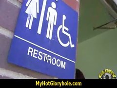 Sexy Wild Lady Deepthroats At Gloryhole 17