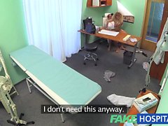 FakeHospital Triple cumshot from doctor for his mistress