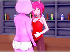 3d anime mamada 