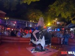 Naked Sluts Bull Riding at Flash Fest 2018 Wild and Out of Control