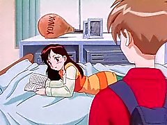 Anime school sex action