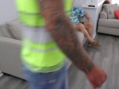 Step father step son fuck stripper date CLIP 1