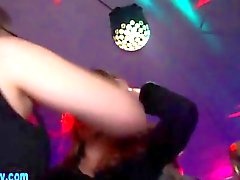 Teen party sluts get fucked by the strippers
