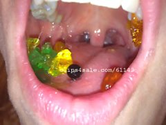 Vore Fetish - Silvia Eating Gummy Bears Video 2