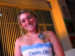 19yo amateur rides in POV n talks dirty