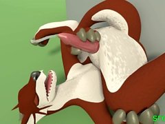 3d hårig yiff furry yiff animation wolf canine liga 