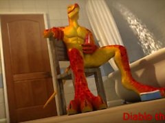 peludo 3d yiff peludo yiff animação lobo liga canino 