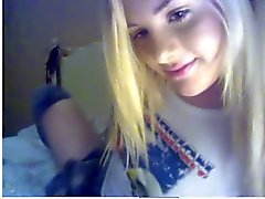 Cute Blonde On WebCam 3