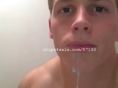 Spit Fetish - Aaron Drooling Video 1