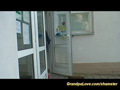 grandpas fun with sexy nurse