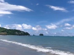 cumming bragas isla playa linda mamada real público 