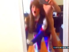 Dva from Overwatch is fucking hard