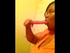 bbw dildo amateur bj 